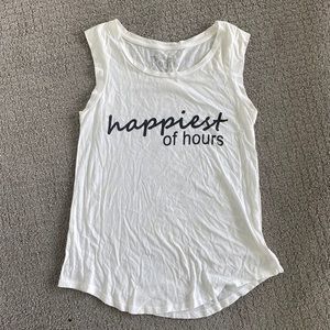 Happiest of hours tank